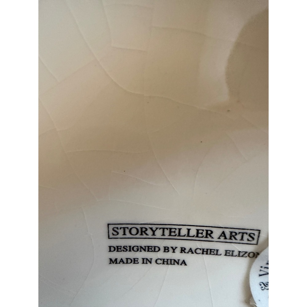 Storyteller Arts Rachel Elizondo Ceramic Mixing Bowl Western Cattle Brand Tan - Picture 6 of 6